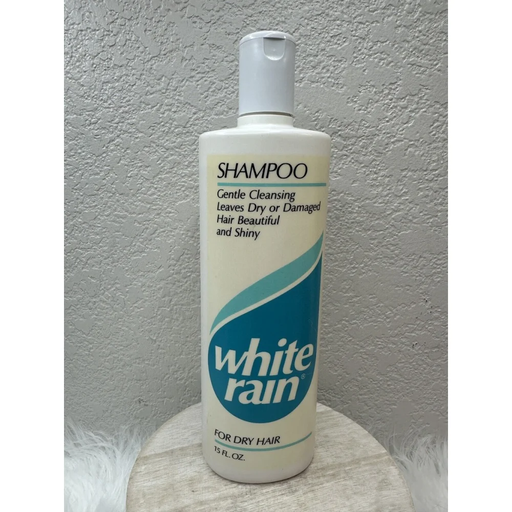 $23 🌙 RETIRED 1990 White Rain Shampoo For Dry Hair 15.oz (Prop) NOS FULL